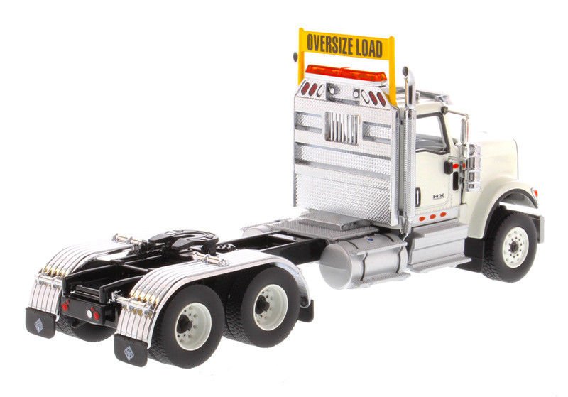 International HX520 Day Cab Tandem Tractor White 1/50 Diecast Model by Diecast Masters view 4