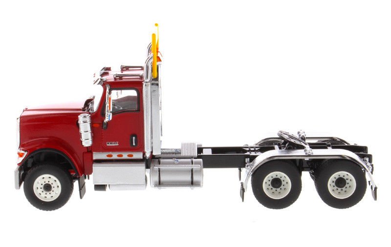 International HX520 Day Cab Tandem Tractor Red 1/50 Diecast Model by Diecast Masters view 2