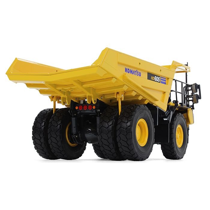 Komatsu HD605-8 Dump Truck 1/50 Diecast Model by First Gear view 2
