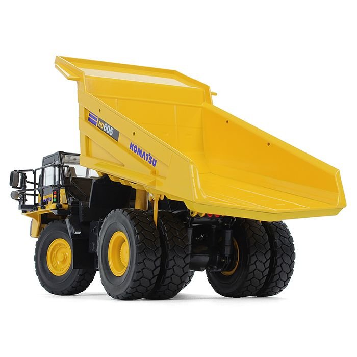 Komatsu HD605-8 Dump Truck 1/50 Diecast Model by First Gear view 3