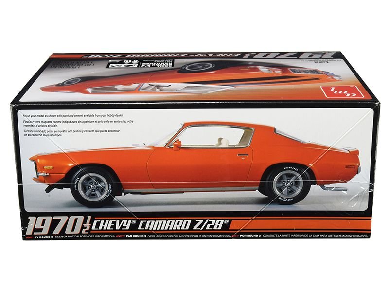 Skill 2 Model Kit 1970 1/2 Chevrolet Camaro Z/28 1/25 Scale Model by AMT view 2