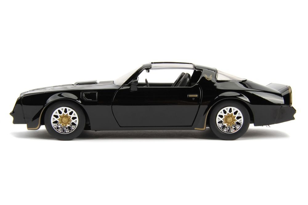 Tego’s 1977 Pontiac Firebird Black "Fast & Furious" Movie 1/24 Diecast Model Car by Jada view 4