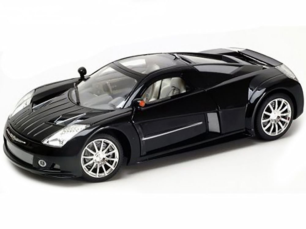 Chrysler Me Four Twelve Black 1/18 Diecast Model Car by Motormax view 2