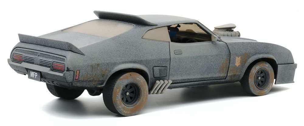 1973 Ford Falcon XB RHD (Right Hand Drive) (Weathered Version) "Last of the V8 Interceptors" (1979) Movie 1/18 Diecast Model Car by Greenlight view 3