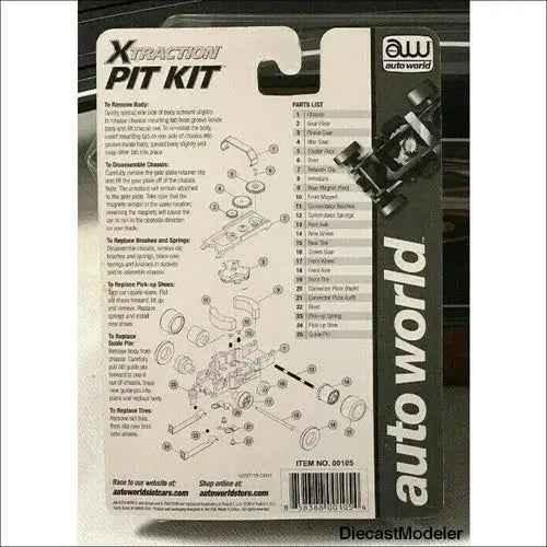 Auto world - X-Traction Pit Kit - 00105 view 2