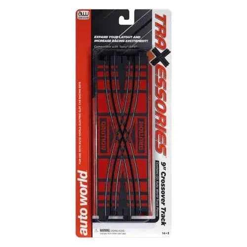 Auto World 1 Pk. 9" Crossover Track - 00175