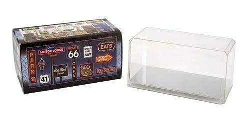 1:24 Scale Acrylic Display Case (Mirror Base) view 2