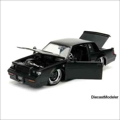 Bigtime Muscles Buick Grand National Hard Top (1987, 1/24 scale Black-Not-Boxed) view 2