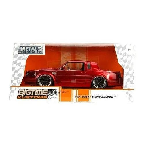 Bigtime Muscles Buick Grand National Hard Top (1987, 1:24 scale car (Red-Boxed) view 5