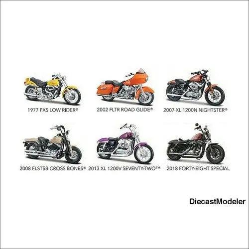 Maisto- Harley-Davidson Motorcycles Series 38-1/18 scale die-cast model FLSTSB view 2