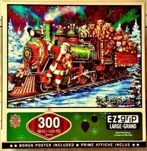 300 Piece Jigsaw puzzle - Holiday North Pole Delivery