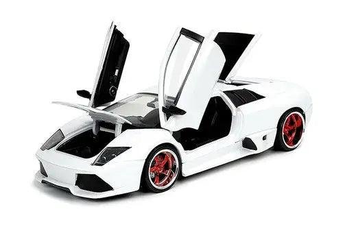 Jada Toys Hyper-Spec - 2010 Lamborghini Murcielago 1:24 Scale diecast car view 2