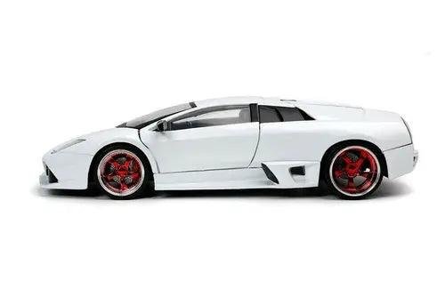 Jada Toys Hyper-Spec - 2010 Lamborghini Murcielago 1:24 Scale diecast car view 4