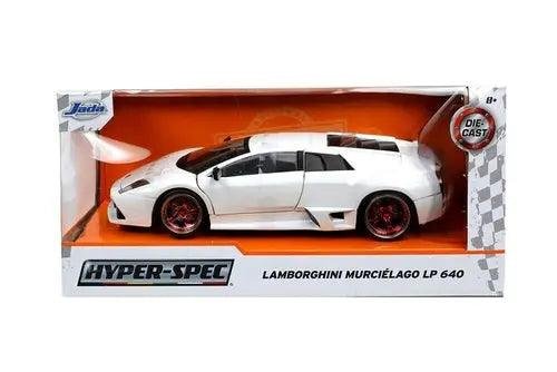 Jada Toys Hyper-Spec - 2010 Lamborghini Murcielago 1:24 Scale diecast car view 5