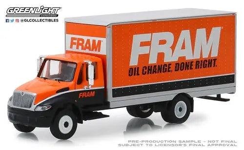 Greenlight - 1-64 HD Trucks 16 - 2013 International® Box Van FRAM Oil Filters view 2