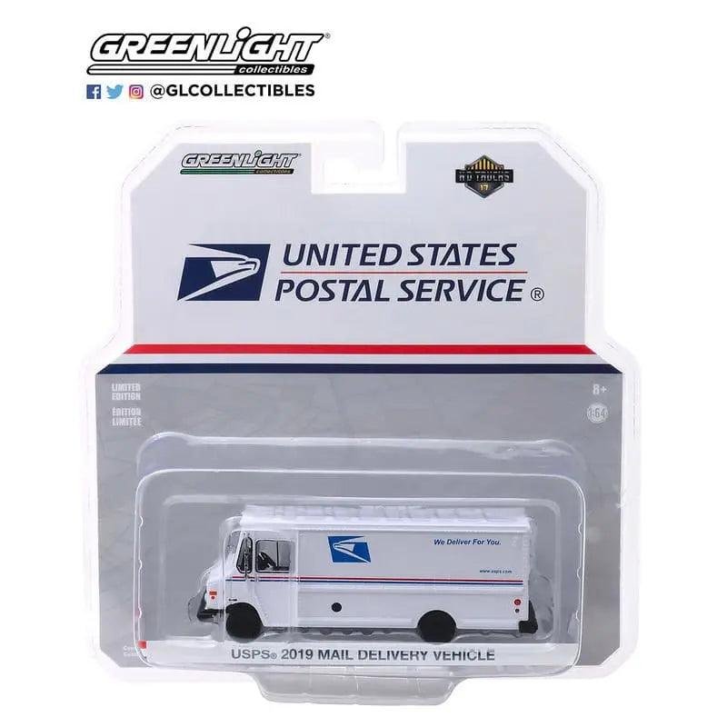 GL HD Truck Series 17 1/64 Scale Diecast USPS 2019 Package Truck (CASE/6PCS) view 2