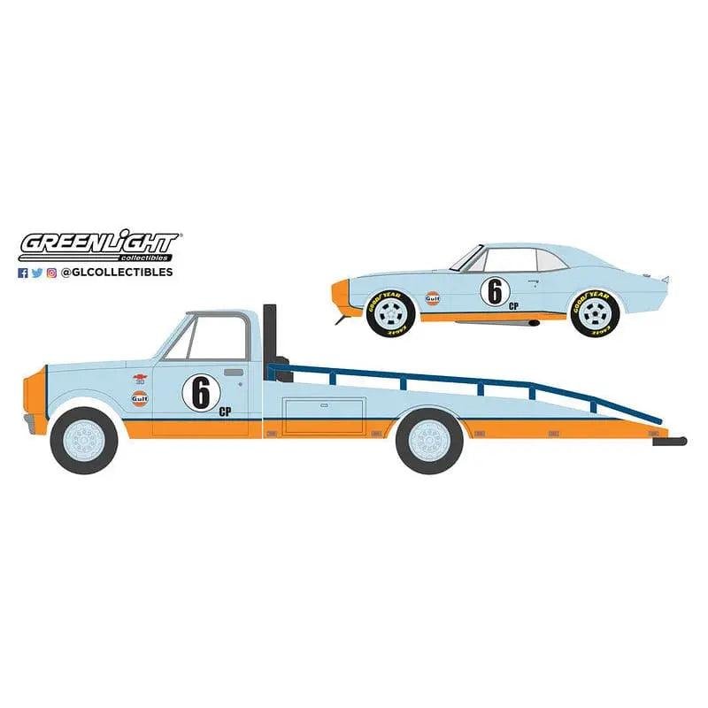 GL - 1:64 HD Trucks - 1967 Chevy C-30 Ramp Truck w/ Chevy Camaro view 3