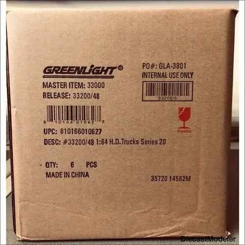 GL HD Truck Series 20 1/64 Scale Diecast HD Trucks (CASE/6PCS) view 3