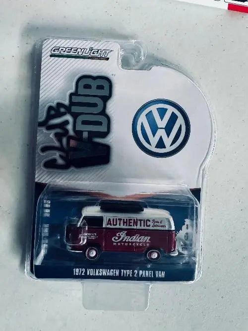 1972 Volkswagen Type 2 Panel Van - Indian Motorcycle Authentic Parts and Lubricants - 1:64 scale view 4
