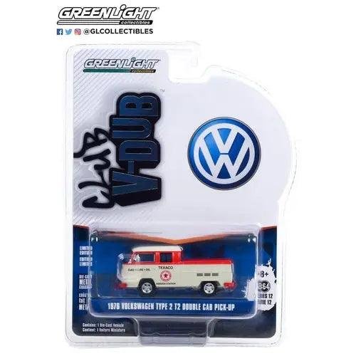 1976 Volkswagen T2 Type 2 Double Cab Pick-Up - Texaco Service - 1:64 scale view 2
