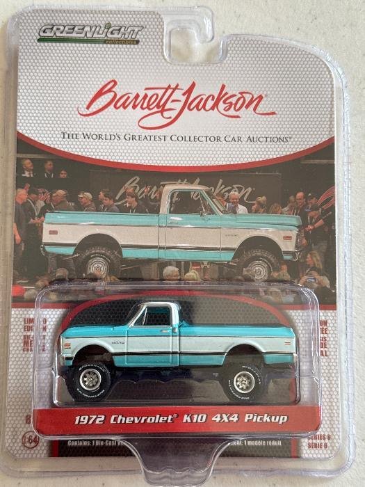 Greenlight - Barrett Jackson 1972 Chevrolet K10 4x4 Pickup