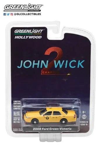 John Wick Chapter 2 Ford Crown Victoria New York City Taxi (2008, 1/64 scale die view 2