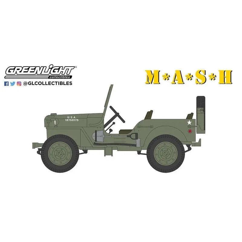 1942 Willys MB Jeep - M*A*S*H - 1:64 scale (CASE) view 3