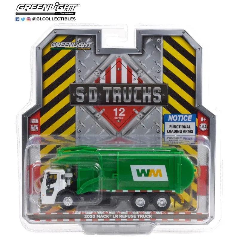 GL - 1:64 scale - 2020 Mack LR Refuse Truck - Waste Management