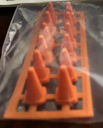 Traffic Cones - 1:50 Scale