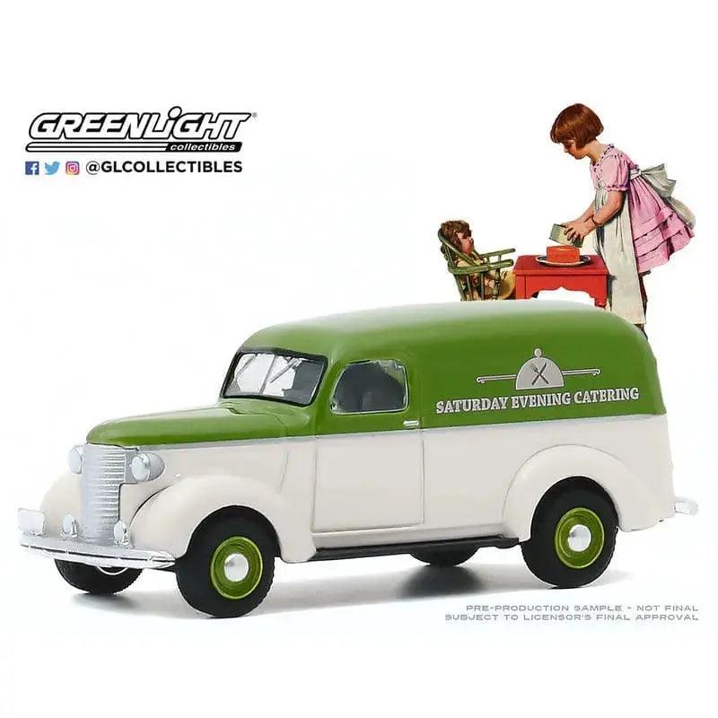 1939 Chevrolet Panel Truck - 1:64 Scale Norman Rockwell Series 3