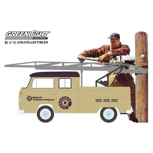 1972 Volkswagen Type 2 Double Cab Ladder Truck - 1:64 Scale Norman Rockwell Series 3 view 2
