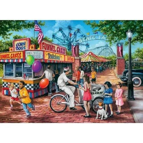 CHILDHOOD DREAMS - SUMMER CARNIVAL - 1000 PIECE JIGSAW PUZZLE view 2