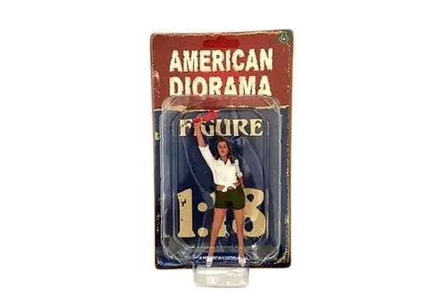 American Diorama Figurine - 70s Style Figure - II ( scale, Green/White) 1:18 view 4