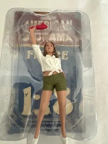 American Diorama Figurine - 70s Style Figure - II ( scale, Green/White) 1:18 view 5