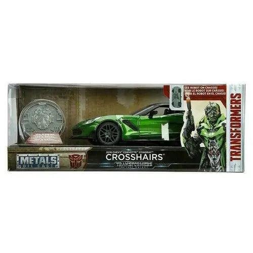 Jada Hollywood Rides Transformers5 - 2016 Chevy Corvette Stingray Crosshair view 2