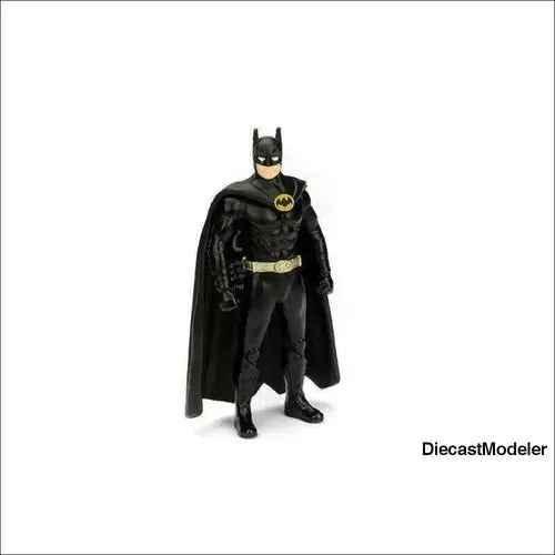 1989 Batmobile with Batman figure 1:24, diecast model car view 4