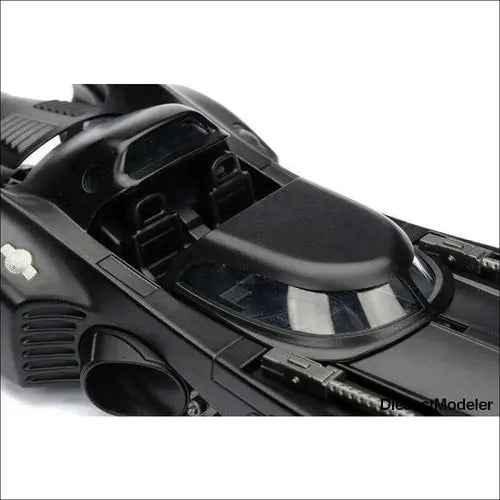 1989 Batmobile with Batman figure 1:24, diecast model car view 5