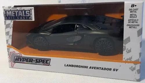 Jada Toys - Metals Hyper-Spec 2017 Lamborghini Aventador SV Hard Top 1:32 view 2