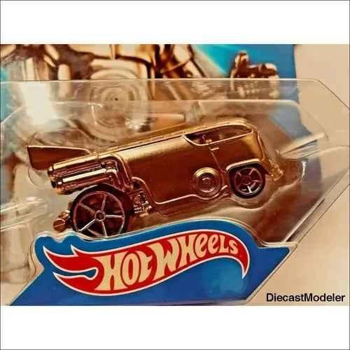 Mattel - Hot Wheels Star Wars C-3PO diecast car view 2