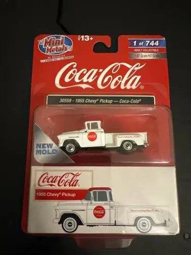 Classic Metal Works 1955 Chevy Pickup (Coca Cola) 1:87 HO Scale view 3