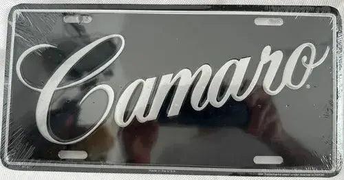 License Plate: Route Camaro Sign