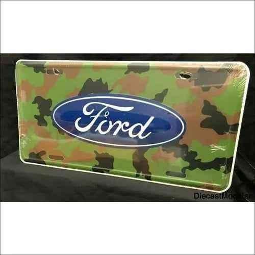 License Plate: Ford Sign