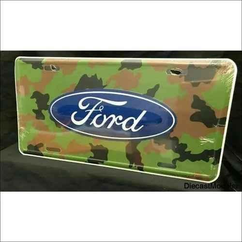License Plate: Ford Sign view 2