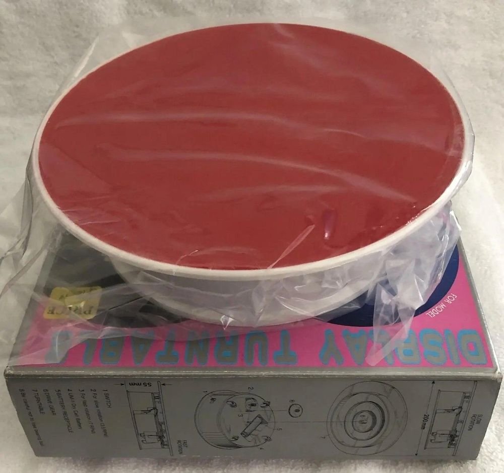 Display turntable rotary