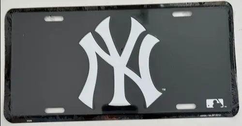 License Plate: New York Sign