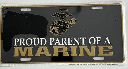 License Plate: PP of a Marine - License Sign
