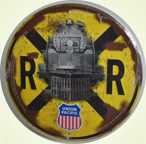 Railroad Crossing Sign 12 inch - Rusty