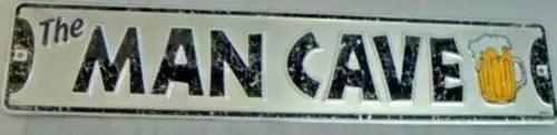 The Man Cave Beer Street Sign